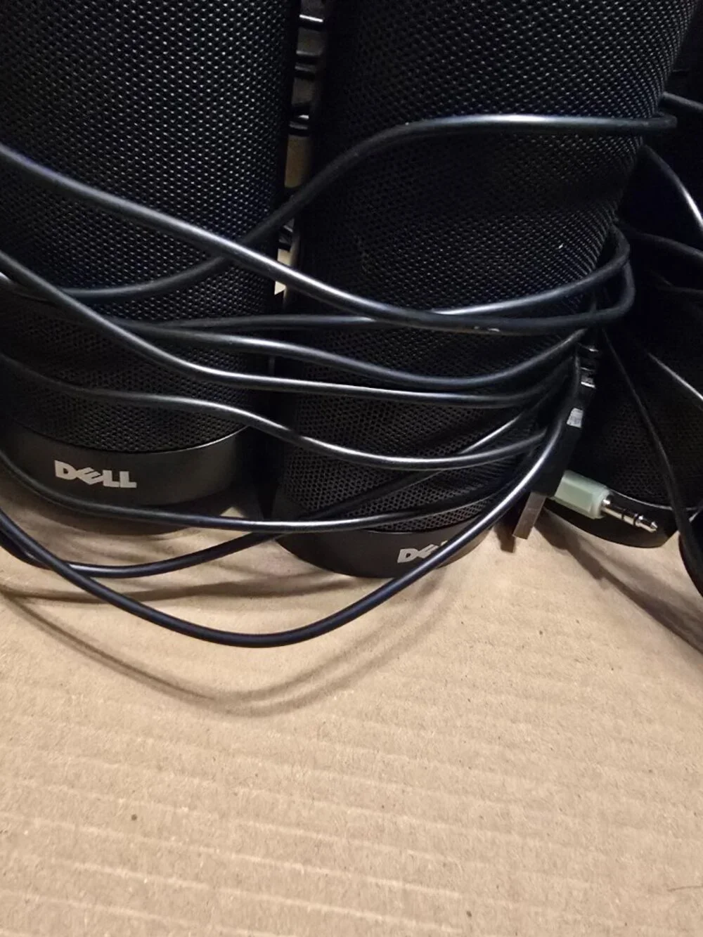 Dell USB or AV Plug Desktop Computer Speakers Lot Of 4 Twin Pair Multimedia PC A